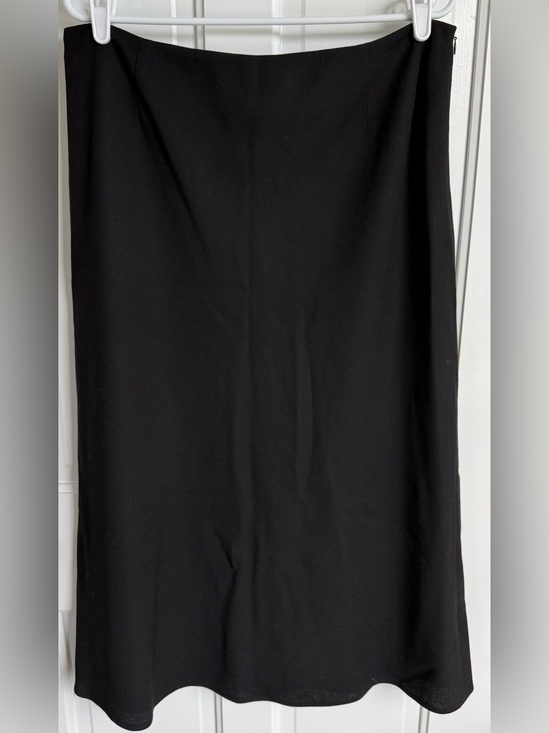 Lauren Ralph Lauren Dresses & Skirts - Lauren Ralph Lauren Black Wool Blend A-Line Midi Skirt Size 16